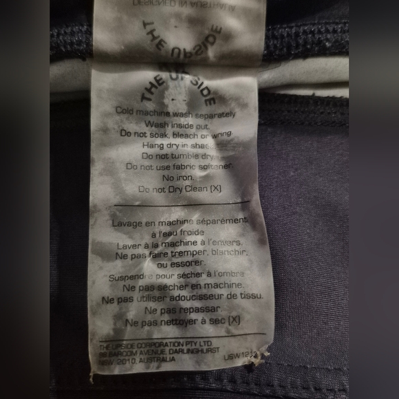 The Upside Seawater Dip-Dyed Leggings Midi 10 EUC - Picture 15 of 16